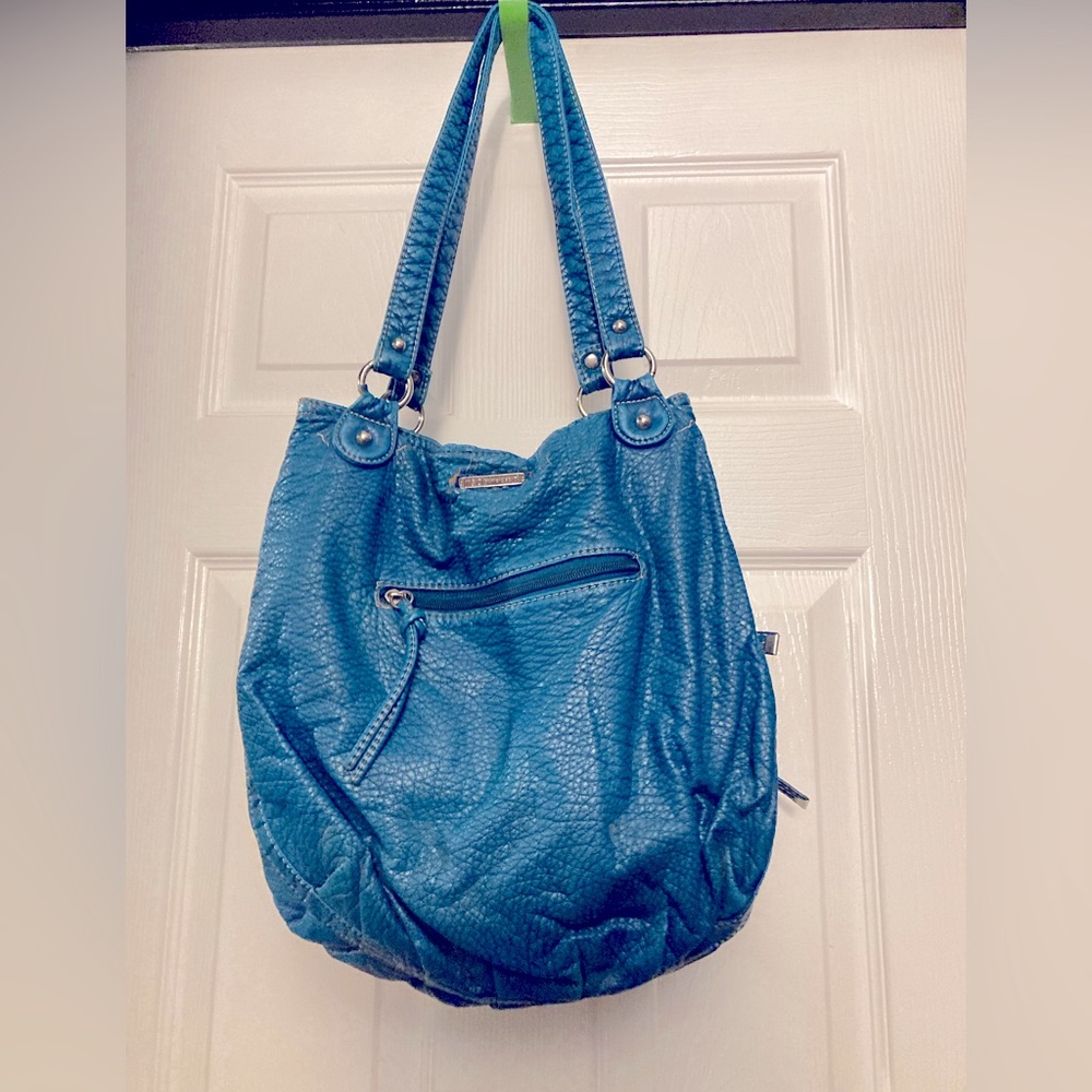 012 Marc Ecko Turquoise Purse (needs new liner project purse)